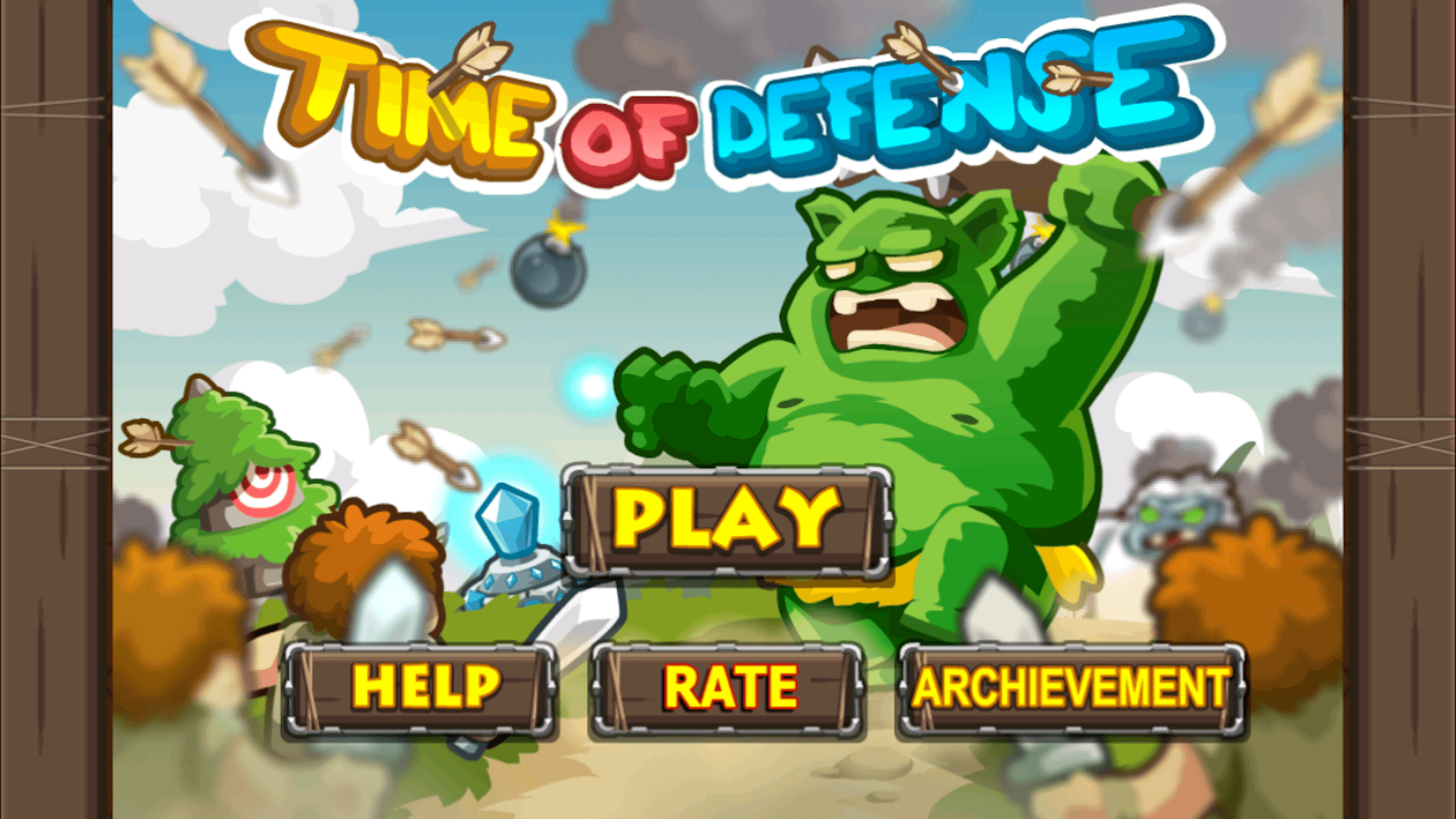 Castle Defense: Stone Tower