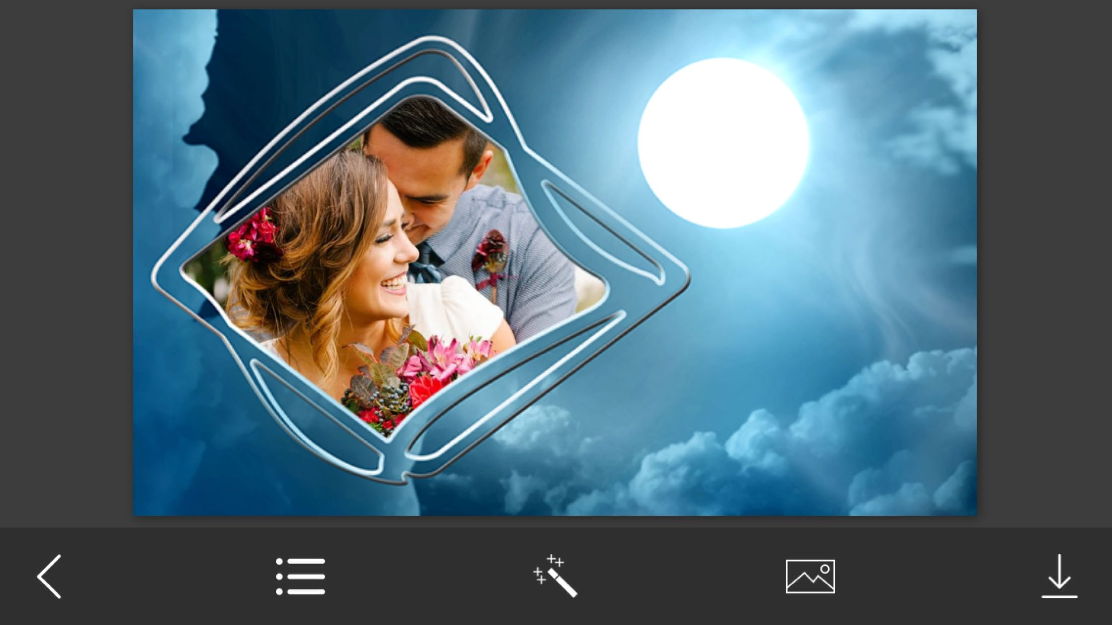 Night Photo Frame - Lovely and Promising Frames for your photo screenshot 4