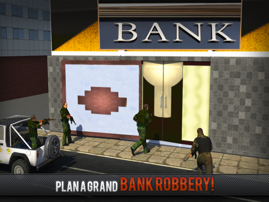銀行強盗レアルカードライバー脱出シューティングゲームのおすすめ画像5
