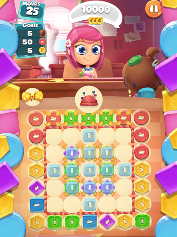 Screenshot #4 pour Jeux de match 3 – Boutons: Puzzle de logique et infinite aventure amusante
