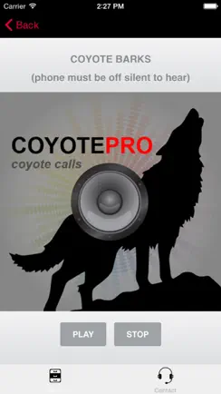 REAL Coyote Hunting Calls - Coyote Calls and Coyote Sounds for Hunting (ad free) BLUETOOTH COMPATIBLE iPhone image 4