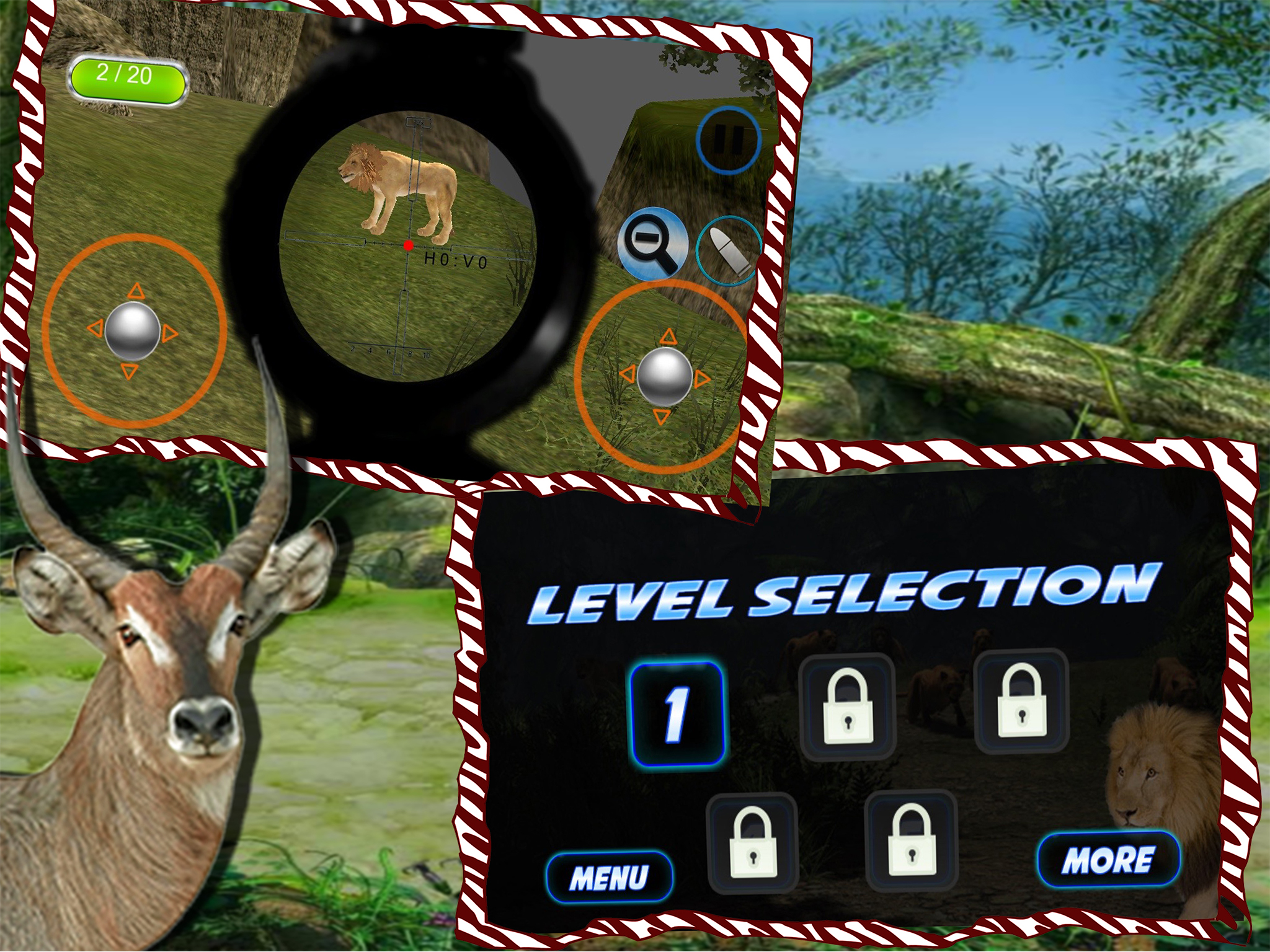 Brute Safari : Jungle Hunter Strike screenshot 8