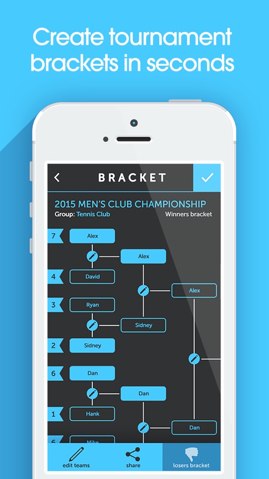 My Bracket + Tournament Manager for Amateur Sports - 1.3 - (iOS)