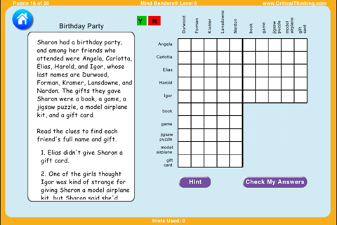 Mind Benders® Level 6 screenshot 2