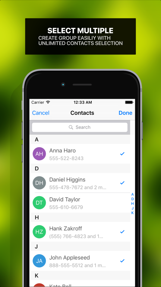 #2. Group SMS - Text 2 group of contacts (iOS) 由: Bahtiyar Polat