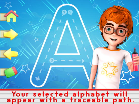 Screenshot #6 pour Preschool Write Letter