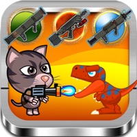 猫が冒険シュートT -REX恐竜をレンジャーズ - Cat Rangers Adventure Shoot T-rex dinosaur