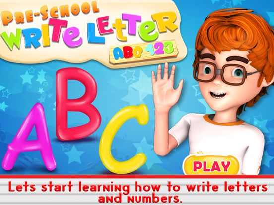 Screenshot #4 pour Preschool Write Letter
