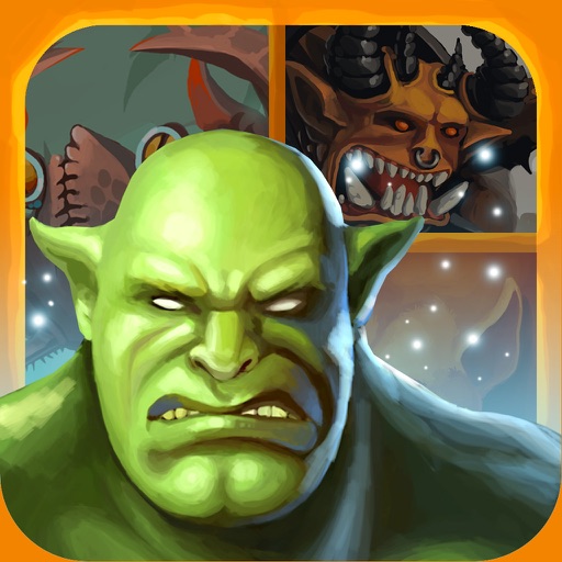 Icon Monster Puzzle -  Touch that icons faster.Challenge with friends !