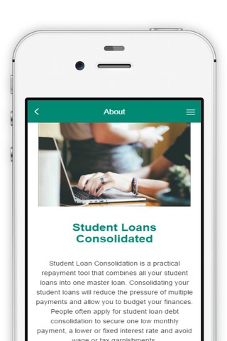 Student Loans Consolidated screenshot 2