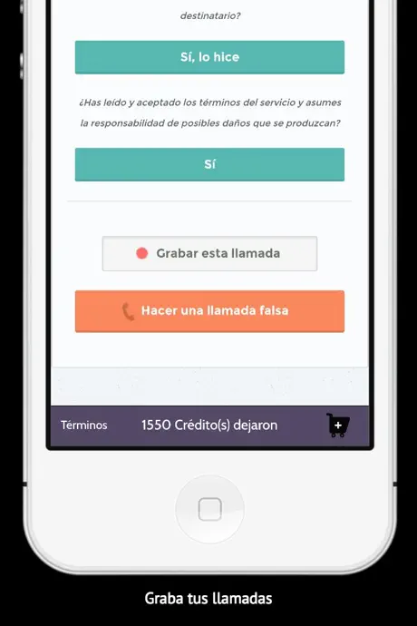 Llamada falsa