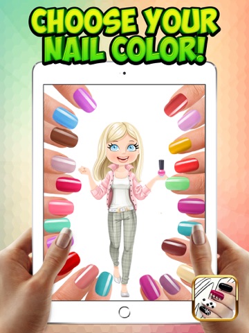 Screenshot #5 pour Jeu de décoration d'ongles 3D - Salon de beauté pour les filles de mode avec des idées de manucure
