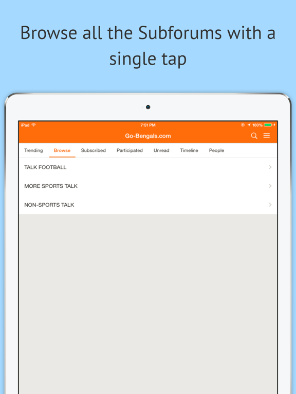 Screenshot #4 for Go-Bengals.com