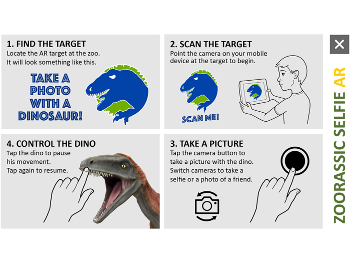 Zoorassic Selfie at the ZSL Whipsnade Zoo