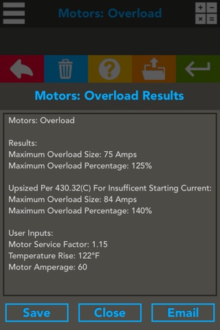 Electrical Motor Helper screenshot 3