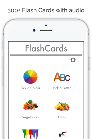 Flashcards App - Baby flash cards in english - náhled