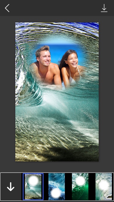 Screenshot #1 pour Ocean Wave Photo Frames - Elegant Photo frame for your lovely moments