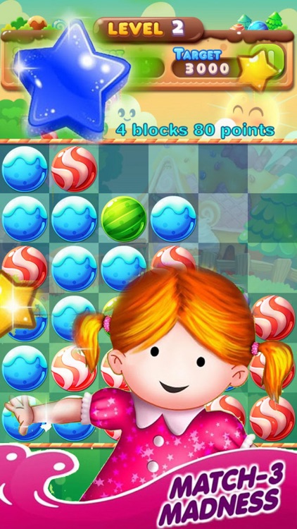 POP Candy Smasher: Game Blast Sweet