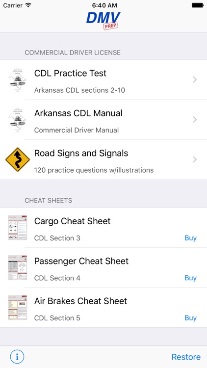 Arkansas CDL Test Prep