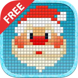 Christmas Griddlers: Journey to Santa Free — Nonogram japanese pixel logic game app icon