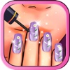 Cool Nail Painting : Glamour girl Nail & makeover