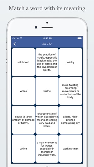 IELTS Word List - Quiz, Flashcard and Match Game(圖3)-速報App