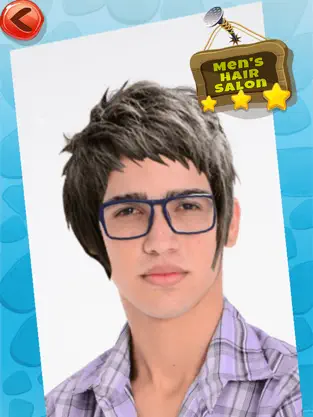 Screenshot 5 Salón de Pelo de los Hombres - Cortes de Cabello iphone