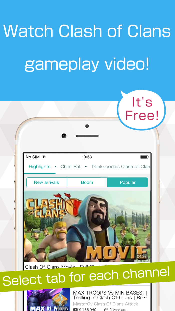 Free Gameplay video guide for Clash of Clans