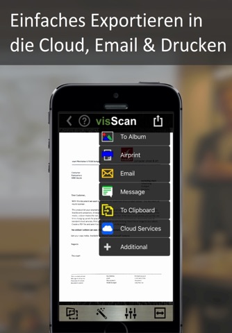 visScanLite - document all-round scanner screenshot 4
