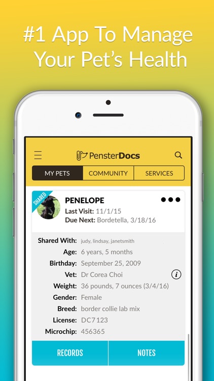 PensterDocs – Pet records and service locator screenshot-0