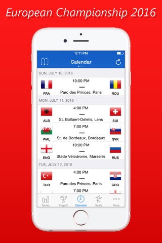European Championship History 2016 screenshot 2