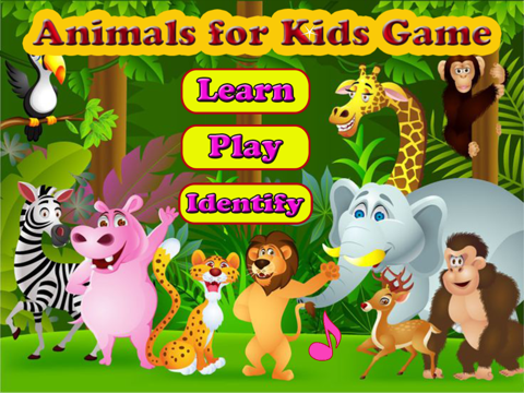 Screenshot #4 pour Animals Learn, Identify & Puzzle game for Toddler & Preschool kids