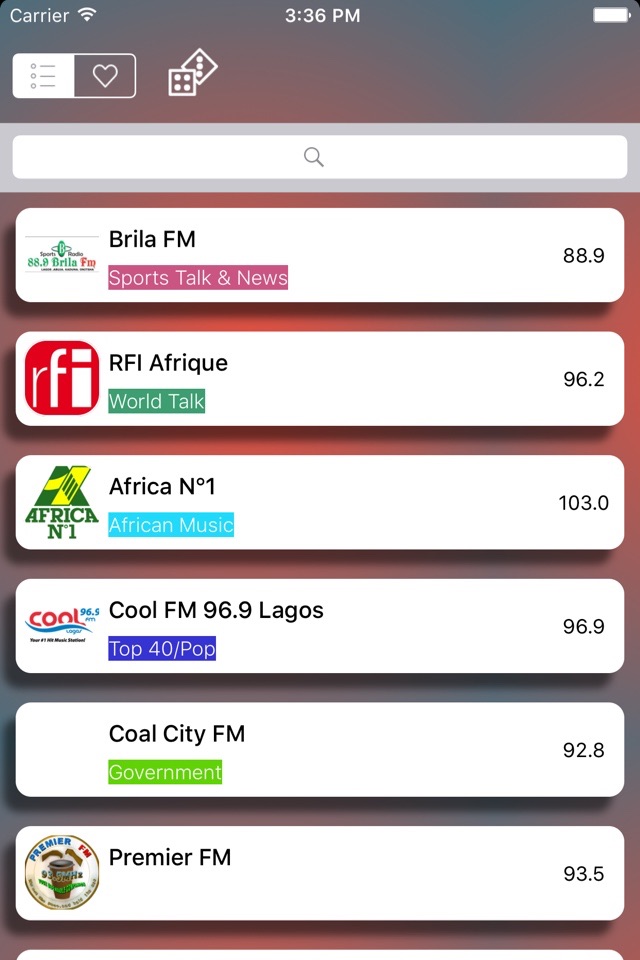 Niger Live Radio Player Free screenshot 2