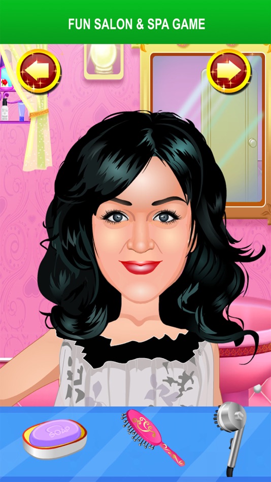 Celebrity Spa Salon & Makeover Doctor - fun little make-up games for kids (boys & girls) - 1.2 - (iOS)