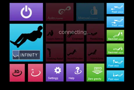 Smart chair X3 by Infinity