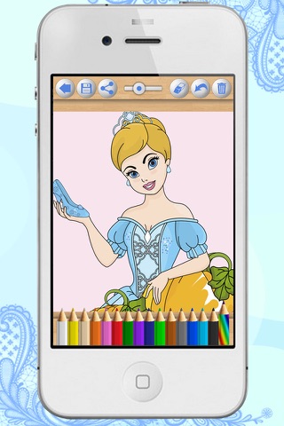 كتاب الأميرات لتلوين- تليون الدمى و حكايات الجنيات - علاوة screenshot 2