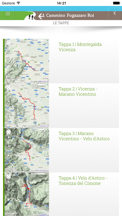 Screenshot #1 pour Cammini Veneti