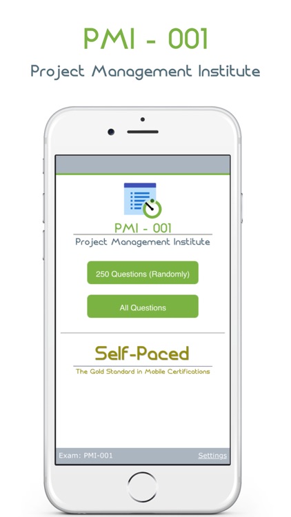 PMI-001 - Certification App