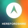 Herefordshire, UK Offline GPS : Car Navigation