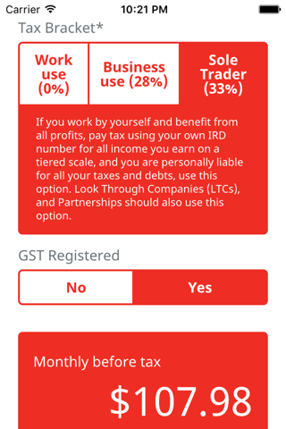 EasyLease Calculator (Retail) screenshot 2