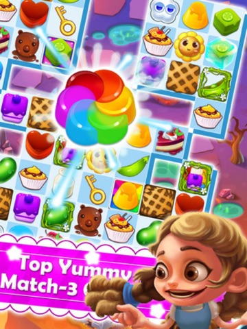 Yummy Sweets - 3 match puzzle splash gameのおすすめ画像4