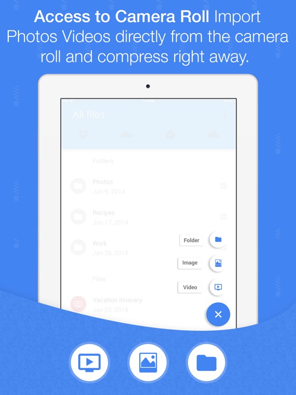 Easy Zip - With Dropbox, Google Drive, iCloud iPad screenshot