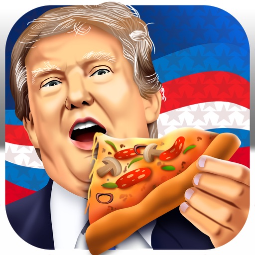 Trump's Pizza Restaurant Dash - 2016 Election on the Run Wall Cooking Game! Icon