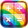 Calculator – Rainbow : Custom Calculator & Wallpaper Keyboard Themes Designs Style Skin Color