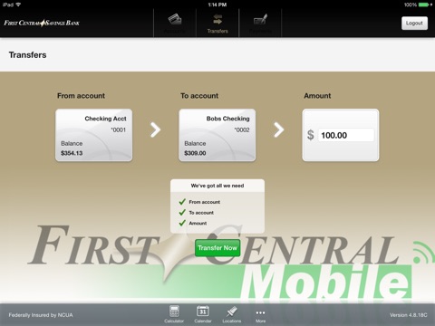 First Central Mobile for iPad screenshot 4