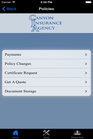 Canyon Insurance Agency screenshot 4