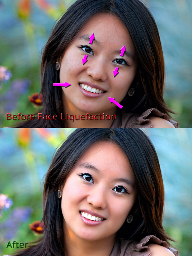 ‎Portraiture - face makeup kit to retouch photos and beautify your portraits! Screenshot