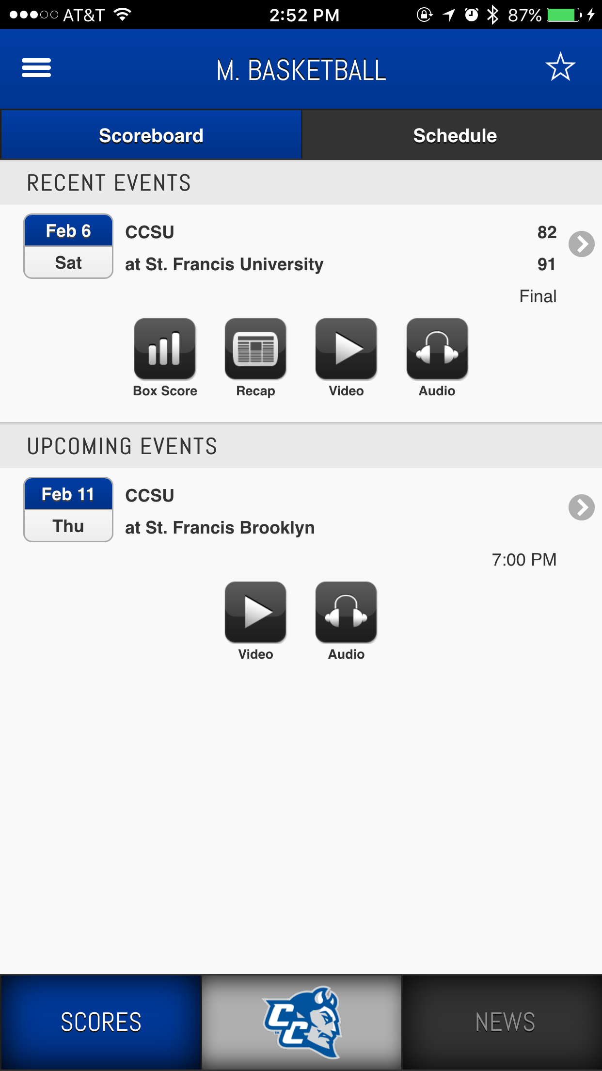 CCSU Athletics