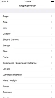 snap converter - convert units free iphone resimleri 1
