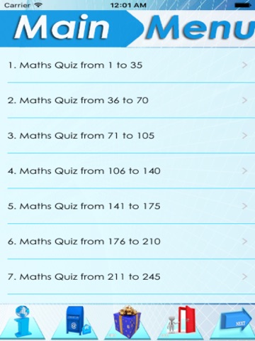 Screenshot #5 pour Mathematics Fundamentals Refreshments - Free Maths Quizzes